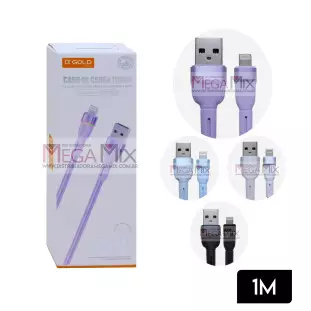 Cabo de Dados USB + Iphone 25W 1M CB39-2 - A'Gold