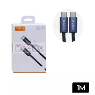 Cabo Turbo Tipo C + Tipo C 240W 1M CB-53 - A'Gold