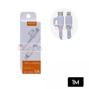 Cabo de Dados Tipo C + Iphone 27W 1M KD-105CL - Kaidi
