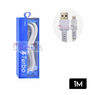 Cabo de Dados USB + Iphone 5A 1M LE-873P - It-Blue