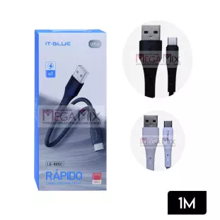 Cabo de Dados USB + Tipo C 1M LE-885C - It-Blue