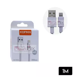 Cabo de Dados USB + Iphone 1M SJ-1602A - Kdpan
