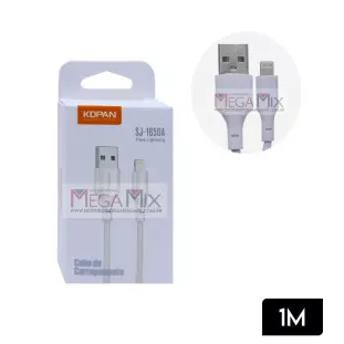 Cabo de Dados USB + Iphone 1M SJ-1650A - Kdpan