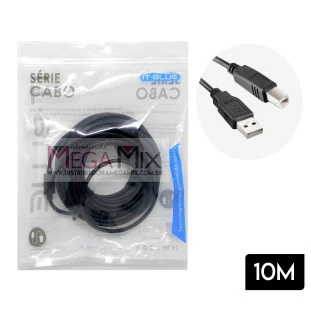 Cabo para Impressora 10m LE-902 - It-Blue
