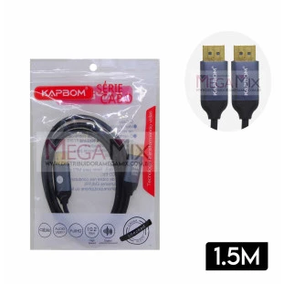 Cabo Displayport DP-DP 4K 1.5M KA-DPP-1.5M - Kapbom
