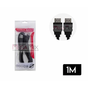 Cabo HDMI + HDMI 1M KAP-HDMI-1M - Kapbom