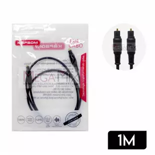 Cabo Óptico para Áudio Digital 1M KAP-C038 - Kapbom 