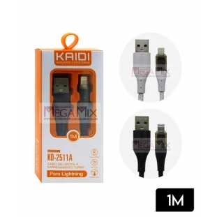 Cabo de dados USB + Iphone 1M KD-2511A - Kaidi