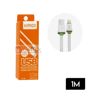 Cabo de Dados USB + Iphone  1M KD-306 - Kaidi 