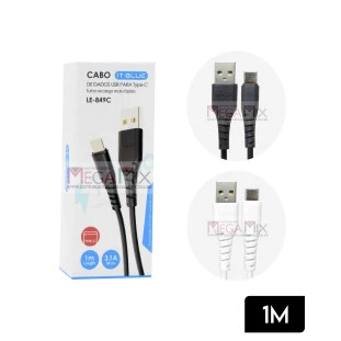 Cabo de Dados USB + Tipo C 1M LE-849C - It-Blue