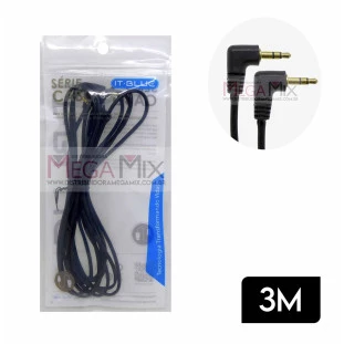 Cabo P2 + P2 90º 3M LE-804C - It-Blue