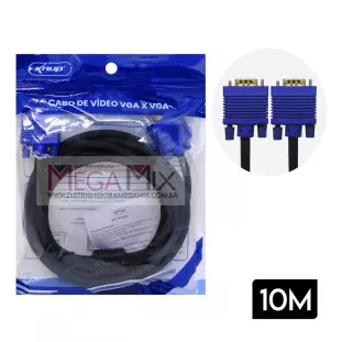 Cabo VGA para Monitor 10M KP-YP5002 - Knup