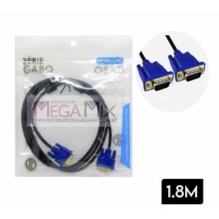 Cabo VGA para monitor 1.8M LE-12 - It-Blue