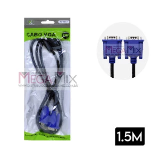 Cabo VGA para Monitor 1.5M XC-VGA-1 - X-cell