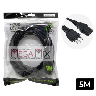 Cabo de Força para Computador (ATX)  5M XC-CF-06 - X-cell
