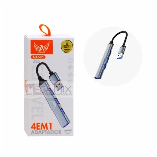 Hub USB 2.0 4 Portas AU-585 - Altomex