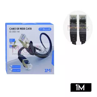 Cabo de Rede RJ45 CAT8 1M LE-350-1M - It-Blue
