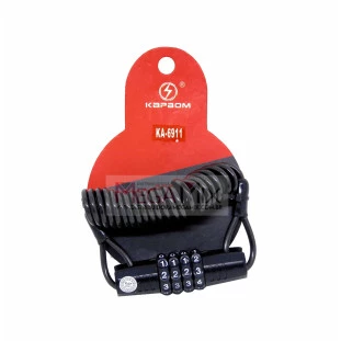 Cadeado para Bicicleta Aspiral com Senha KA-6911 - Kapbom