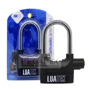 Cadeado Anti-Furto c/ Alarme para Moto/Bicicleta/Portões LK-BL17 - Luatek