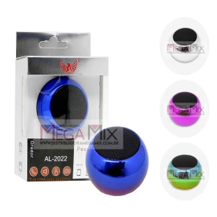 Mini Caixa De Som 3W com Bluetooth AL-2022 - Altomex