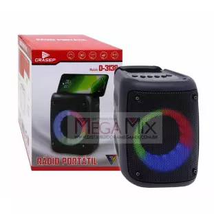 Caixa de Som Bluetooth 10W D-3138 - Grasep