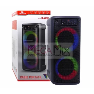 Caixa de Som Bluetooth 20W D-4234 - Grasep