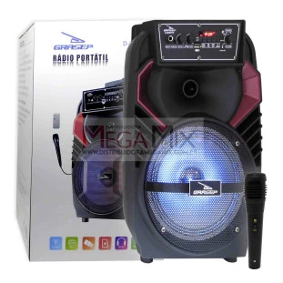 Caixa de Som Bluetooth 40W D-BH8115 - Grasep