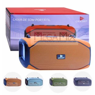 Caixa de Som Bluetooth 30W D-G228 - Grasep