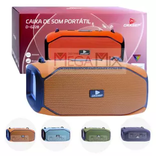 Caixa de Som Bluetooth 30W D-G228 - Grasep