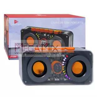 Caixa de Som Bluetooth 40W D-G330 - Grasep