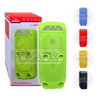 Caixa de Som Bluetooth 12W D-S4237 - Grasep