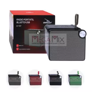 Caixa de Som Bluetooth 5W D-Y27 - Grasep
