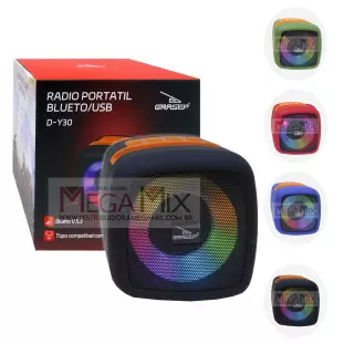 Caixa de Som Bluetooth 8W D-Y30 - Grasep