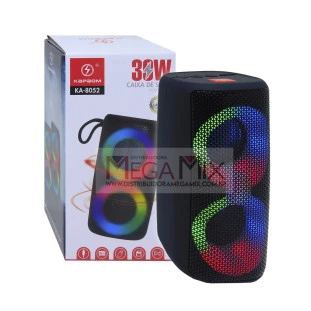 Caixa de Som Bluetooth 30W KA-8052 - Kapbom