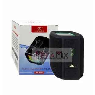 Caixa de Som Bluetooth 10W KA-8180 - Kapbom
