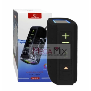 Caixa de Som Bluetooth 10W KA-8182 - Kapbom