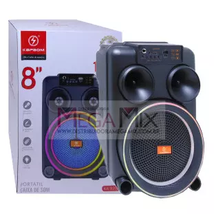 Caixa de Som Bluetooth 100W KA-8205 B - Kapbom