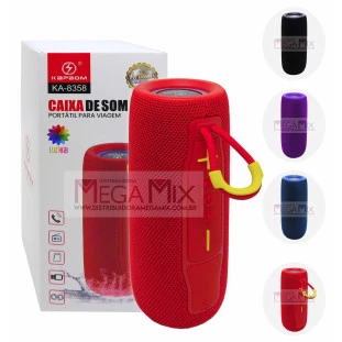 Caixa de Som Bluetooth 10W KA-8358 - Kapbom