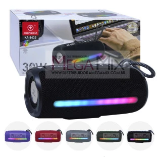 Caixa de Som Bluetooth 30W KA-8435 - Kapbom
