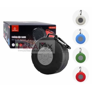 Mini Caixa de Som Bluetooth 3W KA-8558 - Kapbom