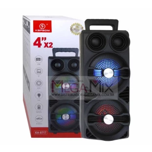 Caixa de Som Bluetooth 10W KA-8717 - Kapbom