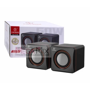 Caixa de Som para PC/Notebook KA-1018 - Kapbom 