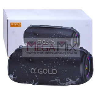 Caixa de Som Bluetooth Portátil 120W SM-35 - A'Gold