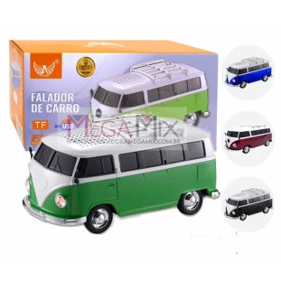 Caixa de Som Bluetooth FM/TF/MP3 6W Kombi WS-266 - Altomex