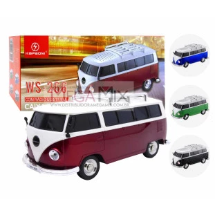 Caixa de Som Bluetooth 6W Kombi WS-266 - Kapbom
