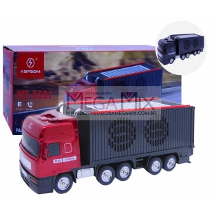 Caixa de Som Bluetooth Caminhão 10W WS-X691 - Kapbom