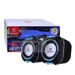 Caixa de Som para PC/Notebook 60W KA-530 - Kapbom
