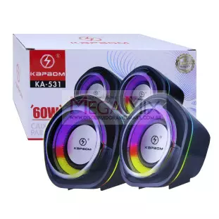 Caixa de Som para PC/Notebook 60W KA-531 - Kapbom