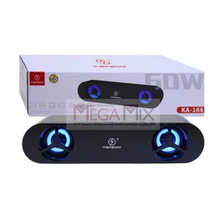 Caixa de Som para PC/Notebook 60W KA-166 - Kapbom