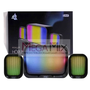 Caixa de som para PC/Notebook 16W KP-RO813 - Knup
